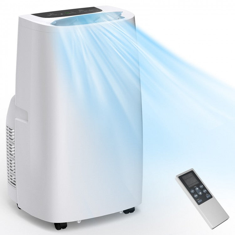 14000 BTU (ASHRAE) 3-in-1 Multifunctional Portable Air Conditioner with Remote Control