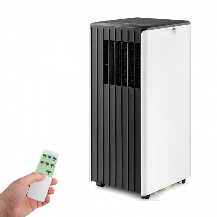 10000 BTU Black 3-in-1 Portable Air Conditioner with Timer