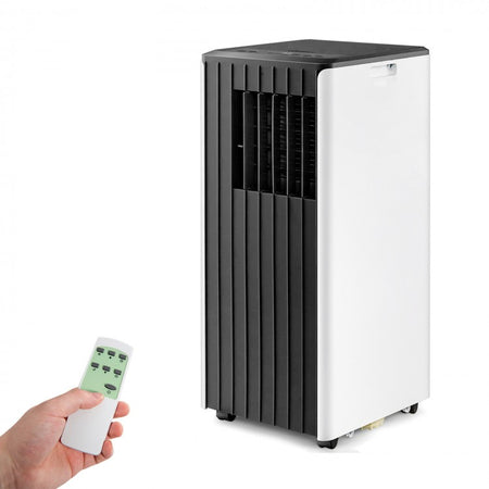 10000 BTU Black 3-in-1 Portable Air Conditioner with Timer