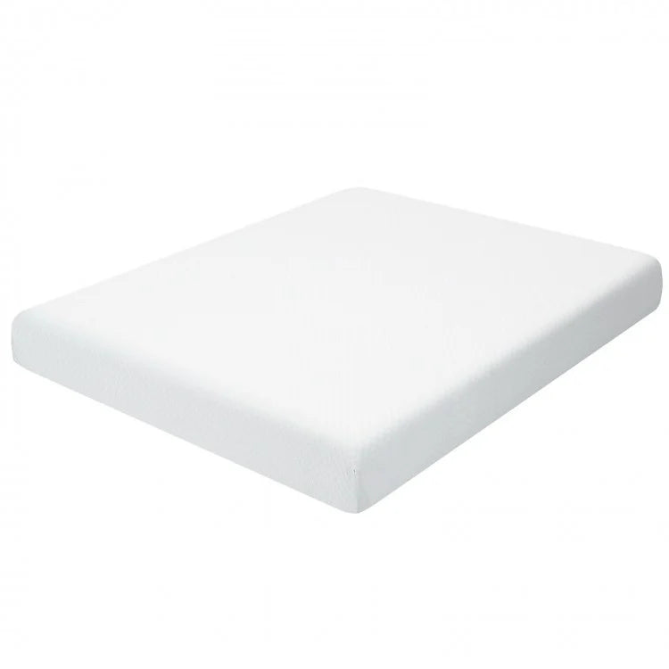 White Portable 8-Inch Foam Mattress