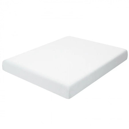 White Portable 8-Inch Foam Mattress