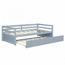 Load image into Gallery viewer, Modern Multifunctional Loveseat Sofa Bed with Pullout Bottom Bed
