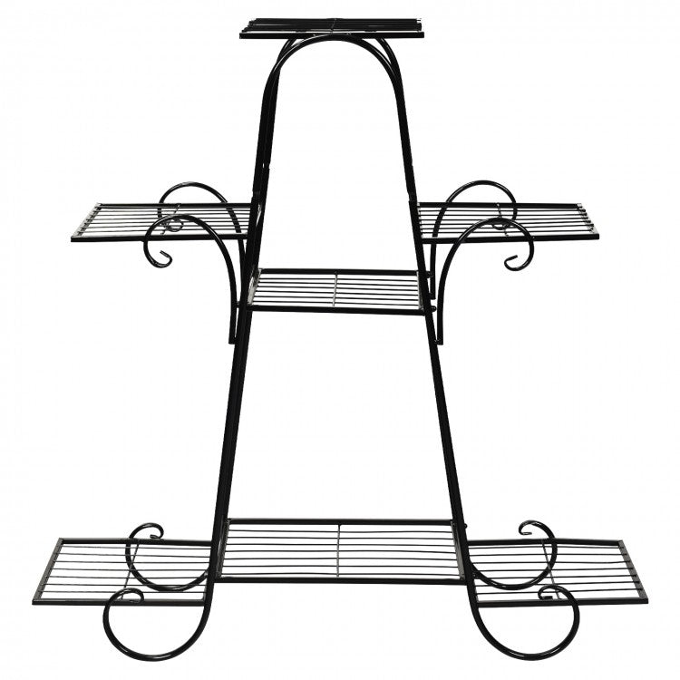 Modern Outdoor 7-Tier Plant Stand Flower Pot Rack