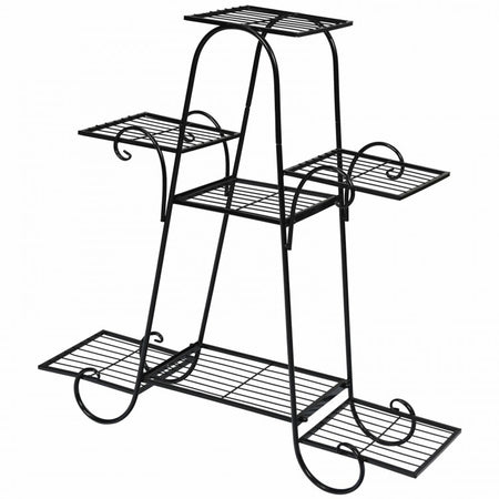 Modern Outdoor 7-Tier Plant Stand Flower Pot Rack