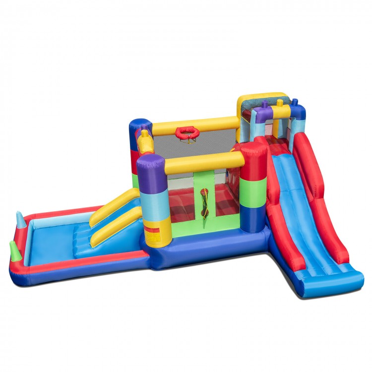 Outdoor Multifunctional Inflatable Children's Bounce House with Blower