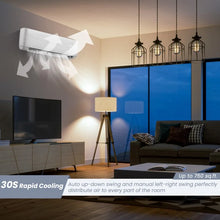 Load image into Gallery viewer, 12000 BTU 20 SEER 2 115V Mini Split Air Conditioner with Auto Clean &amp; Defrost

