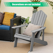 Load image into Gallery viewer, Adirondack Chair with Hidden Cup Holder, Suitable for Outdoor Garden and Patio
