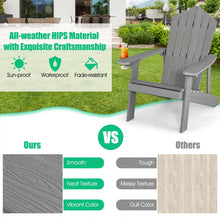Load image into Gallery viewer, Adirondack Chair with Hidden Cup Holder, Suitable for Outdoor Garden and Patio
