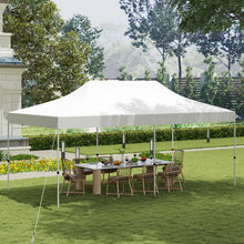 Load image into Gallery viewer, Costway 10 x 20 Feet Pop-Up Canopy Tent with Portable Bag - Suitable for Camping, Parties, and Backyard Weddings
