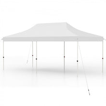 Load image into Gallery viewer, Costway 10 x 20 Feet Pop-Up Canopy Tent with Portable Bag - Suitable for Camping, Parties, and Backyard Weddings
