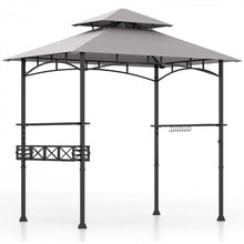 Load image into Gallery viewer, Costway 8x5 ft Outdoor Canopy and Gazebo with Storage Baskets and Hooks - Suitable for Backyard, Pool, and Garden
