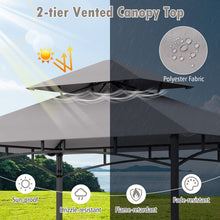 Load image into Gallery viewer, Costway 8x5 ft Outdoor Canopy and Gazebo with Storage Baskets and Hooks - Suitable for Backyard, Pool, and Garden
