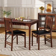 Load image into Gallery viewer, Vintage Dining Chairs Set for Home - 2-Piece Set with Cushioned Seats - Suitable for Restaurant and Cafe
