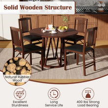 Load image into Gallery viewer, Vintage Dining Chairs Set for Home - 2-Piece Set with Cushioned Seats - Suitable for Restaurant and Cafe
