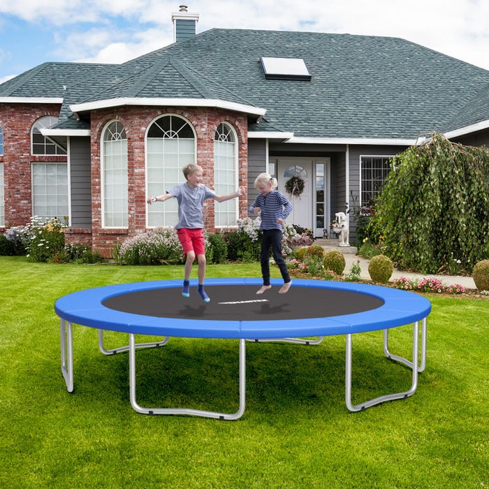 8 ft Outdoor Patio Kids Trampoline Safety Enclosure Net