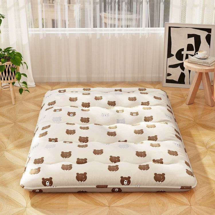 Multifunctional Portable Zabuton Futon Mattress with Dust Cover