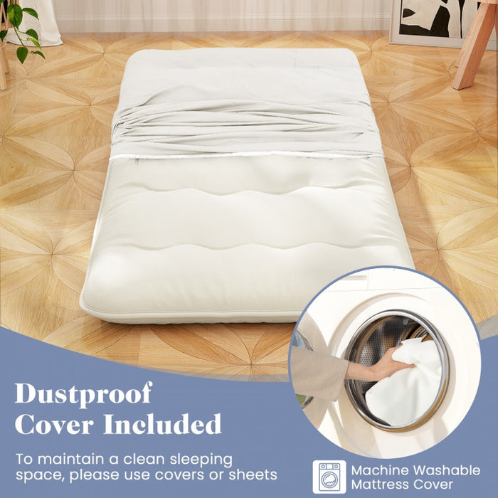 Portable Multifunctional Zabuton Mattress with Dust Cover