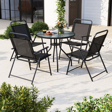 Load image into Gallery viewer, Outdoor Patio Dining Set with Umbrella
