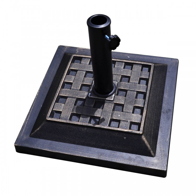 Heavy-Duty 17.5-inch Outdoor Patio Umbrella Base Stand