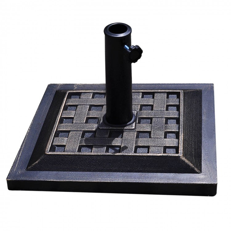 Heavy-Duty 17.5-inch Outdoor Patio Umbrella Base Stand