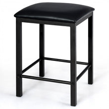 Load image into Gallery viewer, Modern Minimalist Dining Table Set with Marble Top - Includes 2 Cushioned Stools - Suitable for Restaurant and Cafe
