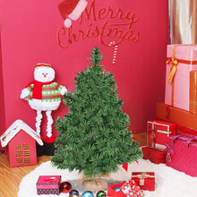 Load image into Gallery viewer, Small Tabletop Christmas Tree with Burlap Base - Suitable for Christmas Decorations
