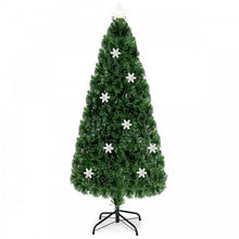 Load image into Gallery viewer, Christmas Decorations - Christmas Tree with Snowflake LED Warm White Lights - Suitable for Christmas Parties and Events
