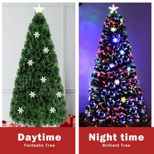 Load image into Gallery viewer, Christmas Decorations - Christmas Tree with Snowflake LED Warm White Lights - Suitable for Christmas Parties and Events
