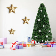 Load image into Gallery viewer, Christmas Decorations - Christmas Tree with Snowflake LED Warm White Lights - Suitable for Christmas Parties and Events
