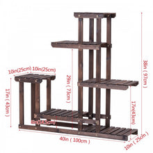 Load image into Gallery viewer, Outdoor Garden 6-Tier Plant Flower Stand Display Rack
