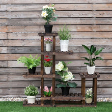 Load image into Gallery viewer, Outdoor Garden 6-Tier Plant Flower Stand Display Rack

