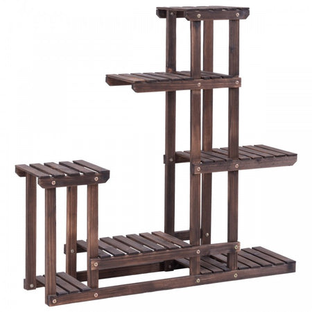Outdoor Garden 6-Tier Plant Flower Stand Display Rack