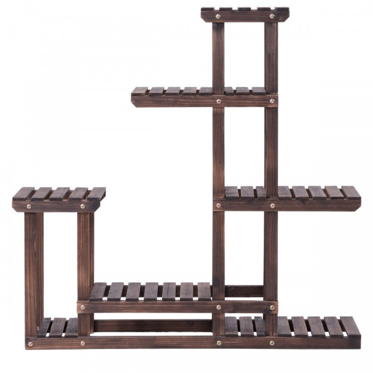 Outdoor Garden 6-Tier Plant Flower Stand Display Rack