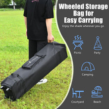 Load image into Gallery viewer, 13 x 13 Ft Outdoor Garden Portable Pop-Up Canopy Gazebo with Carrying Bag
