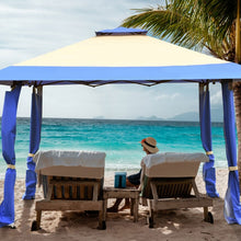 Load image into Gallery viewer, 13 x 13 Ft Outdoor Garden Portable Pop-Up Canopy Gazebo with Carrying Bag
