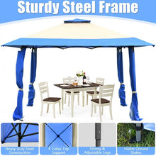 Load image into Gallery viewer, 13 x 13 Ft Outdoor Garden Portable Pop-Up Canopy Gazebo with Carrying Bag
