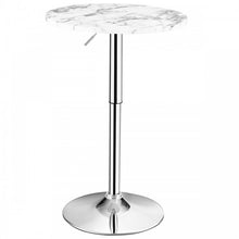Load image into Gallery viewer, Costway Modern Round Extendable Dining Table Bar Table - Suitable for Restaurant and Bar
