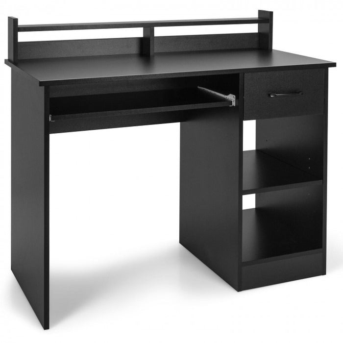 Multifunctional Office Computer Desk with Keyboard Tray