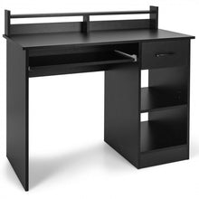 Load image into Gallery viewer, Multifunctional Office Computer Desk with Keyboard Tray
