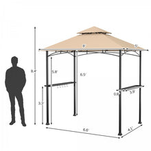 Charger l&#39;image dans la galerie, Costway 8x5 ft Canopy Outdoor Tent Gazebo - Suitable for Backyard Weddings and Parties
