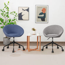 Load image into Gallery viewer, Costway Adjustable Swivel Accent Chairs with Round Back - Suitable for Restaurant, Bar, and Cafe
