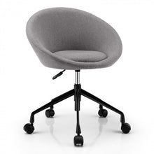 Load image into Gallery viewer, Costway Adjustable Swivel Accent Chairs with Round Back - Suitable for Restaurant, Bar, and Cafe

