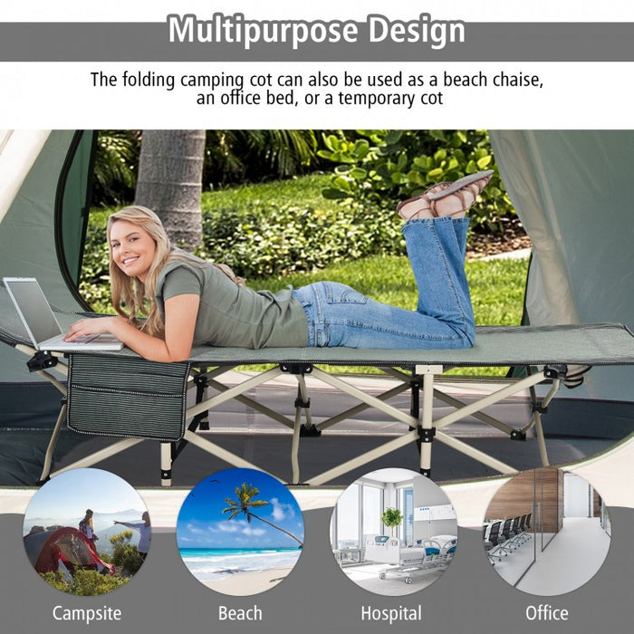 Camping Beds Folding Bed with Carrying Bag - Convenient for Hiking and Outdoor Travel