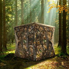 Charger l&#39;image dans la galerie, Costway Waterproof Pop-Up Screen Tent with Floor and Carry Bag - Suitable for Camping and Hunting

