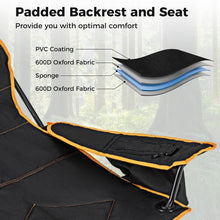Charger l&#39;image dans la galerie, Outdoor Folding Camping Chair - Portable Leisure Chair with Footrest - Suitable for Camping, Hiking, and Fishing
