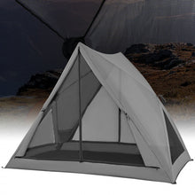 Load image into Gallery viewer, Costway Gray Pop-Up Camping Tent with Rainfly and Carry Bag - Suitable for Outdoor Camping and Travel
