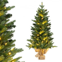 Load image into Gallery viewer, Realistic PVC Christmas Tree with LED String Lights - Battery Operated - Suitable for Home, Apartment, and Store Christmas Decorations
