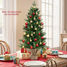 Load image into Gallery viewer, Realistic PVC Christmas Tree with LED String Lights - Battery Operated - Suitable for Home, Apartment, and Store Christmas Decorations
