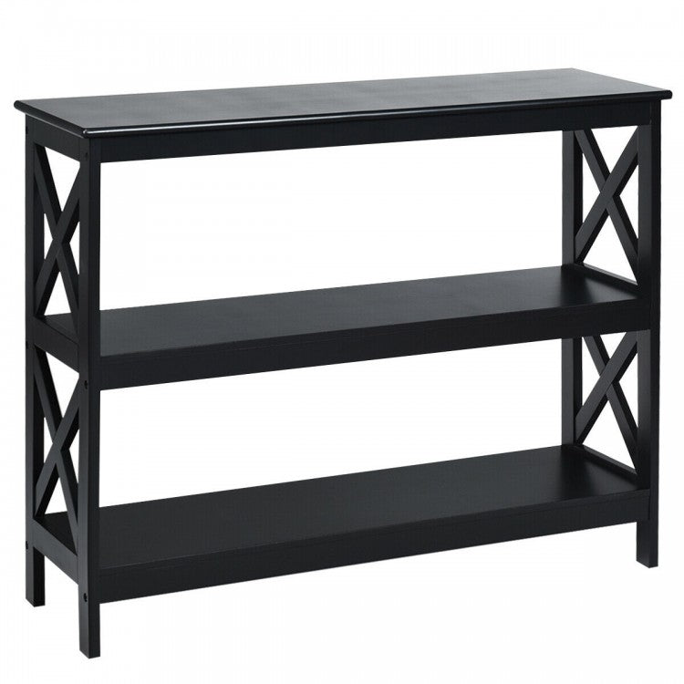 Costway Entry Console Table - Sofa Side Table and TV Stand, Suitable for Living Room and Porch