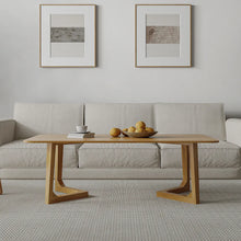 Load image into Gallery viewer, Modern Minimalist Coffee Table with H-Shaped Legs - Suitable for Living Room
